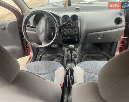 Красный Дэу Матиз, объемом двигателя 0.8 л и пробегом 111 тыс. км за 2450 $, фото 8 на Automoto.ua