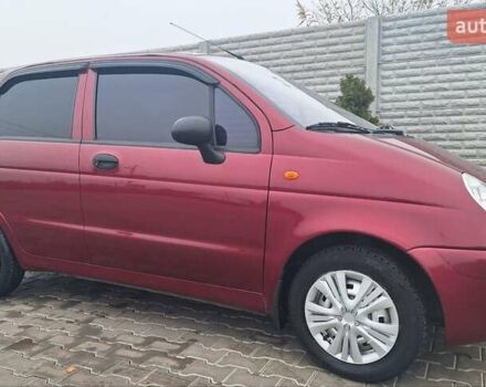 Красный Дэу Матиз, объемом двигателя 0.8 л и пробегом 58 тыс. км за 3200 $, фото 1 на Automoto.ua