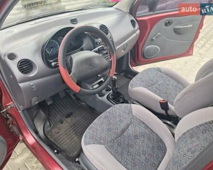 Красный Дэу Матиз, объемом двигателя 0.8 л и пробегом 58 тыс. км за 3200 $, фото 30 на Automoto.ua