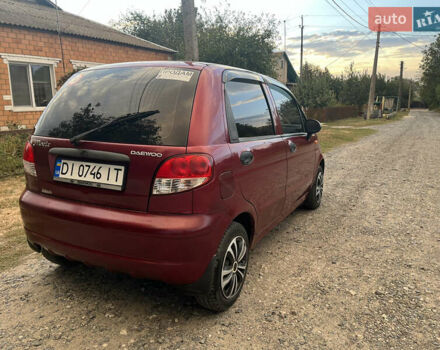 Красный Дэу Матиз, объемом двигателя 0.8 л и пробегом 85 тыс. км за 3500 $, фото 3 на Automoto.ua