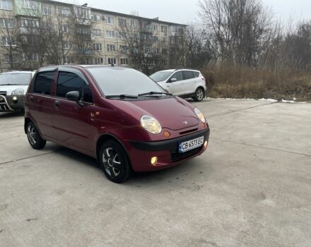 Красный Дэу Матиз, объемом двигателя 0.8 л и пробегом 89 тыс. км за 2200 $, фото 2 на Automoto.ua