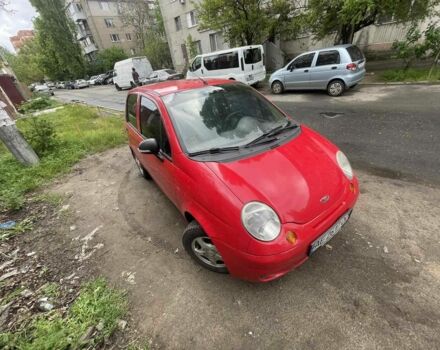 Красный Дэу Матиз, объемом двигателя 0.08 л и пробегом 200 тыс. км за 1450 $, фото 2 на Automoto.ua