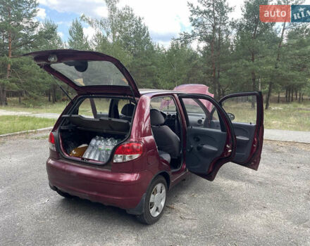 Красный Дэу Матиз, объемом двигателя 0.8 л и пробегом 59 тыс. км за 3200 $, фото 6 на Automoto.ua