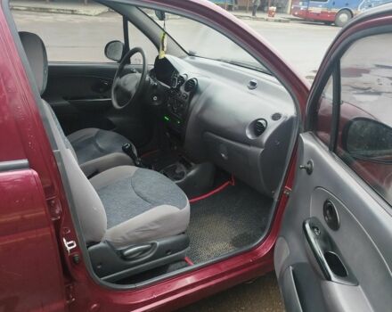 Червоний Деу Матіз, об'ємом двигуна 0.8 л та пробігом 58 тис. км за 2900 $, фото 4 на Automoto.ua