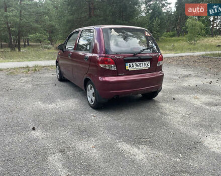 Красный Дэу Матиз, объемом двигателя 0.8 л и пробегом 59 тыс. км за 3200 $, фото 3 на Automoto.ua