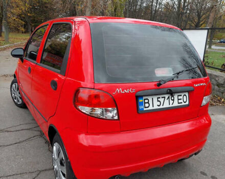 Красный Дэу Матиз, объемом двигателя 0.8 л и пробегом 88 тыс. км за 2700 $, фото 4 на Automoto.ua