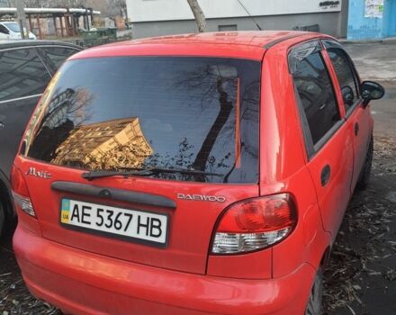 Красный Дэу Матиз, объемом двигателя 8 л и пробегом 155 тыс. км за 2053 $, фото 4 на Automoto.ua