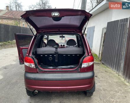 Красный Дэу Матиз, объемом двигателя 0.8 л и пробегом 89 тыс. км за 2200 $, фото 10 на Automoto.ua