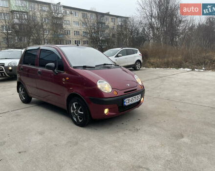 Красный Дэу Матиз, объемом двигателя 0.8 л и пробегом 89 тыс. км за 2200 $, фото 1 на Automoto.ua