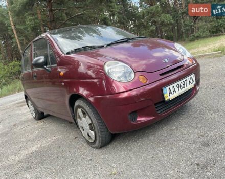 Красный Дэу Матиз, объемом двигателя 0.8 л и пробегом 59 тыс. км за 3200 $, фото 5 на Automoto.ua