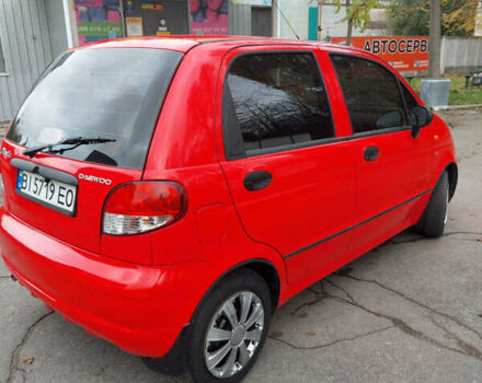 Красный Дэу Матиз, объемом двигателя 0.8 л и пробегом 88 тыс. км за 2700 $, фото 12 на Automoto.ua