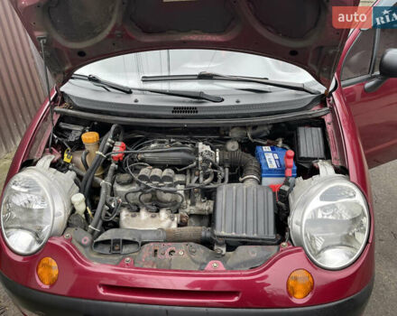 Красный Дэу Матиз, объемом двигателя 0.8 л и пробегом 89 тыс. км за 2200 $, фото 5 на Automoto.ua
