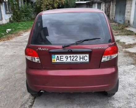 Красный Дэу Матиз, объемом двигателя 0.8 л и пробегом 58 тыс. км за 2600 $, фото 3 на Automoto.ua