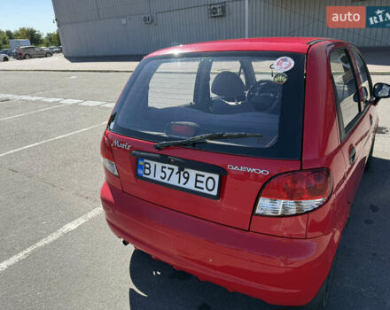 Красный Дэу Матиз, объемом двигателя 0.8 л и пробегом 88 тыс. км за 2100 $, фото 2 на Automoto.ua