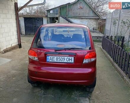 Красный Дэу Матиз, объемом двигателя 8 л и пробегом 60 тыс. км за 2500 $, фото 4 на Automoto.ua
