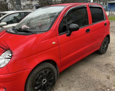 Красный Дэу Матиз, объемом двигателя 0.8 л и пробегом 46 тыс. км за 3309 $, фото 2 на Automoto.ua