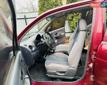 Червоний Деу Матіз, об'ємом двигуна 0.8 л та пробігом 45 тис. км за 4700 $, фото 11 на Automoto.ua