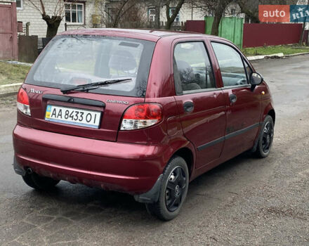 Червоний Деу Матіз, об'ємом двигуна 0.8 л та пробігом 88 тис. км за 2100 $, фото 3 на Automoto.ua