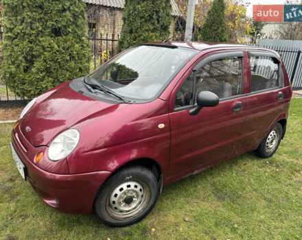 Красный Дэу Матиз, объемом двигателя 0.8 л и пробегом 91 тыс. км за 1900 $, фото 6 на Automoto.ua