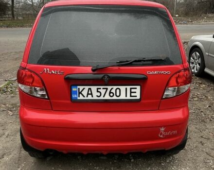 Красный Дэу Матиз, объемом двигателя 0.8 л и пробегом 46 тыс. км за 3309 $, фото 1 на Automoto.ua