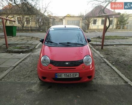 Красный Дэу Матиз, объемом двигателя 0.8 л и пробегом 116 тыс. км за 2800 $, фото 2 на Automoto.ua