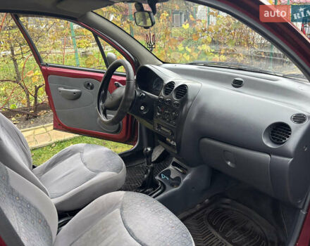 Красный Дэу Матиз, объемом двигателя 0.8 л и пробегом 91 тыс. км за 1900 $, фото 20 на Automoto.ua