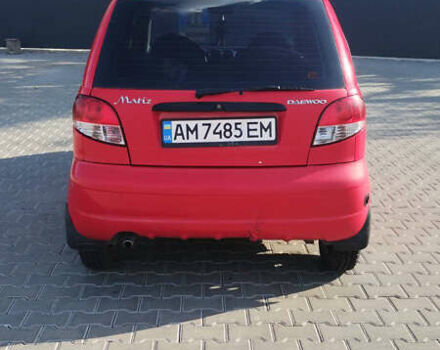Красный Дэу Матиз, объемом двигателя 0.8 л и пробегом 132 тыс. км за 2700 $, фото 6 на Automoto.ua