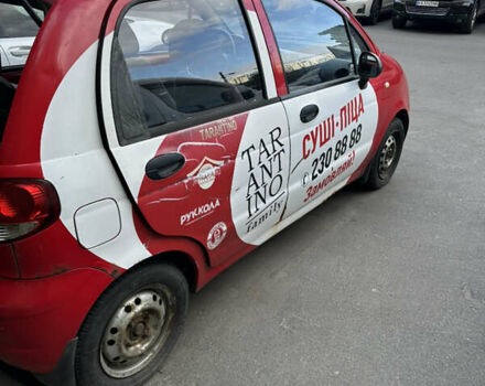 Красный Дэу Матиз, объемом двигателя 0.8 л и пробегом 254 тыс. км за 1500 $, фото 10 на Automoto.ua