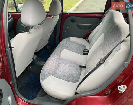 Червоний Деу Матіз, об'ємом двигуна 0.8 л та пробігом 88 тис. км за 2100 $, фото 13 на Automoto.ua