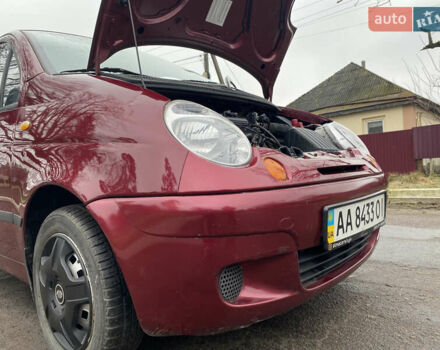 Червоний Деу Матіз, об'ємом двигуна 0.8 л та пробігом 88 тис. км за 2100 $, фото 6 на Automoto.ua