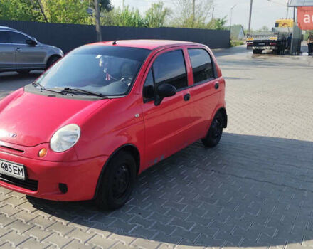 Красный Дэу Матиз, объемом двигателя 0.8 л и пробегом 132 тыс. км за 2700 $, фото 1 на Automoto.ua