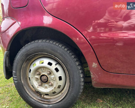 Красный Дэу Матиз, объемом двигателя 0.8 л и пробегом 91 тыс. км за 1900 $, фото 10 на Automoto.ua