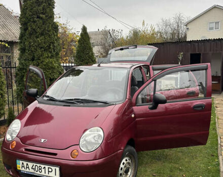 Красный Дэу Матиз, объемом двигателя 0.8 л и пробегом 91 тыс. км за 1900 $, фото 2 на Automoto.ua