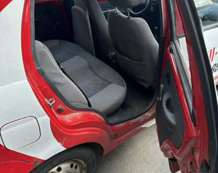 Красный Дэу Матиз, объемом двигателя 0.8 л и пробегом 254 тыс. км за 1500 $, фото 6 на Automoto.ua