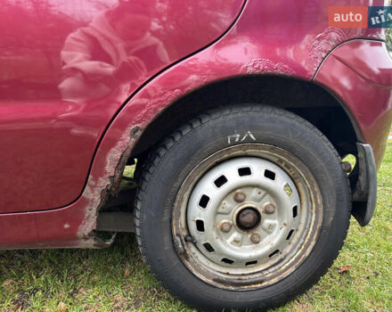 Красный Дэу Матиз, объемом двигателя 0.8 л и пробегом 91 тыс. км за 1900 $, фото 9 на Automoto.ua