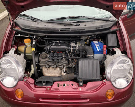 Червоний Деу Матіз, об'ємом двигуна 0.8 л та пробігом 88 тис. км за 2100 $, фото 12 на Automoto.ua