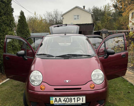 Красный Дэу Матиз, объемом двигателя 0.8 л и пробегом 91 тыс. км за 1900 $, фото 1 на Automoto.ua