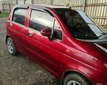 Червоний Деу Матіз, об'ємом двигуна 0.8 л та пробігом 111 тис. км за 3472 $, фото 1 на Automoto.ua