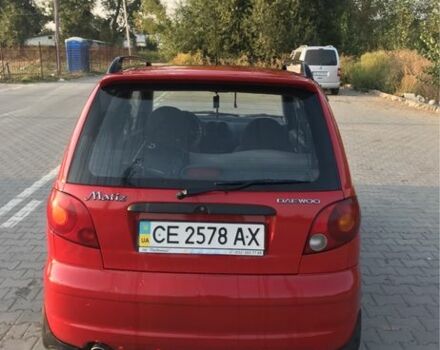 Красный Дэу Матиз, объемом двигателя 1 л и пробегом 1 тыс. км за 1350 $, фото 2 на Automoto.ua