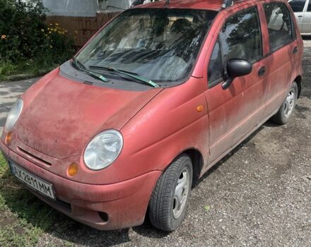Красный Дэу Матиз, объемом двигателя 0.8 л и пробегом 169 тыс. км за 1850 $, фото 4 на Automoto.ua