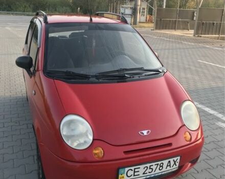 Красный Дэу Матиз, объемом двигателя 1 л и пробегом 1 тыс. км за 1350 $, фото 1 на Automoto.ua