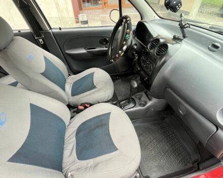 Красный Дэу Матиз, объемом двигателя 0.8 л и пробегом 129 тыс. км за 2650 $, фото 5 на Automoto.ua