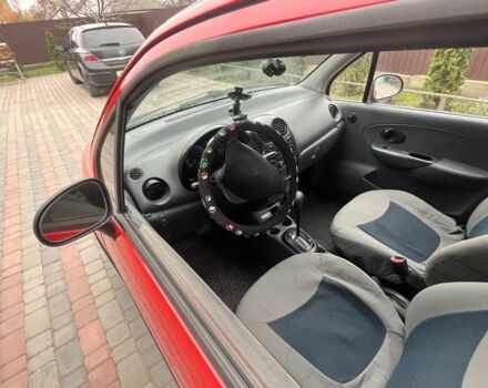 Красный Дэу Матиз, объемом двигателя 0.8 л и пробегом 129 тыс. км за 2650 $, фото 4 на Automoto.ua