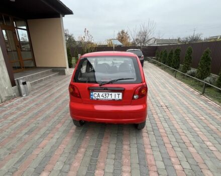 Красный Дэу Матиз, объемом двигателя 0.8 л и пробегом 129 тыс. км за 2650 $, фото 3 на Automoto.ua
