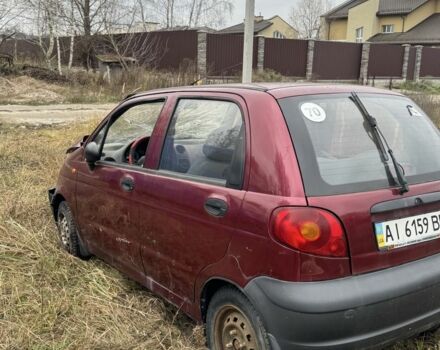 Красный Дэу Матиз, объемом двигателя 0.8 л и пробегом 160 тыс. км за 500 $, фото 5 на Automoto.ua