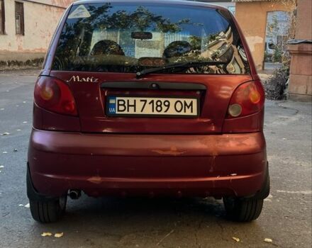 Красный Дэу Матиз, объемом двигателя 0.8 л и пробегом 3 тыс. км за 2000 $, фото 2 на Automoto.ua