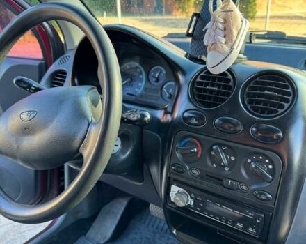 Красный Дэу Матиз, объемом двигателя 0.8 л и пробегом 140 тыс. км за 2800 $, фото 5 на Automoto.ua