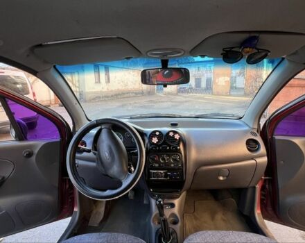 Красный Дэу Матиз, объемом двигателя 0.8 л и пробегом 3 тыс. км за 2000 $, фото 5 на Automoto.ua