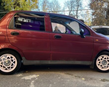 Красный Дэу Матиз, объемом двигателя 0.8 л и пробегом 3 тыс. км за 2000 $, фото 3 на Automoto.ua