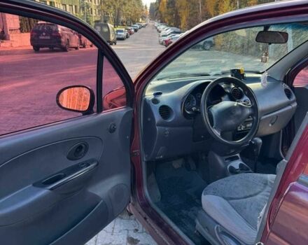 Красный Дэу Матиз, объемом двигателя 0.8 л и пробегом 140 тыс. км за 2800 $, фото 2 на Automoto.ua
